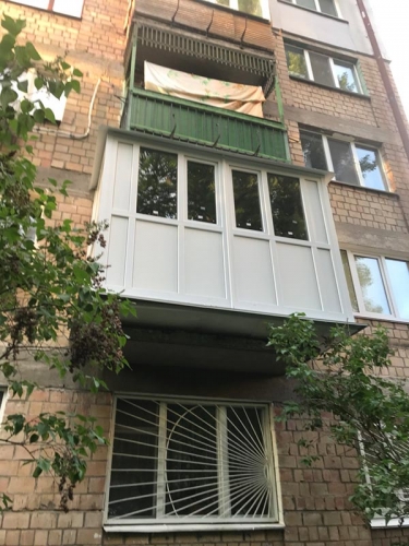 Французький балкон, французьке скління, французька лоджія_1