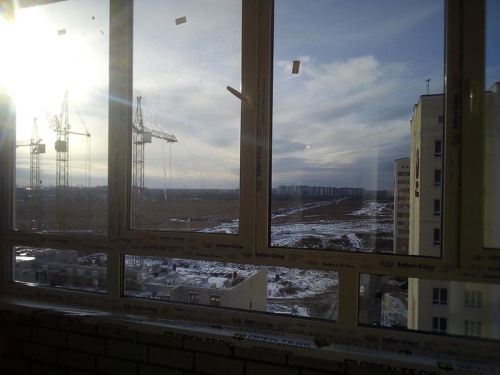 Пластикові вікна ПВХ, установка ЖК Софія Київська_1