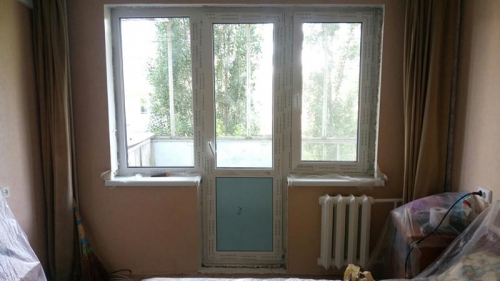 Установка балконного блоку, Київ_1
